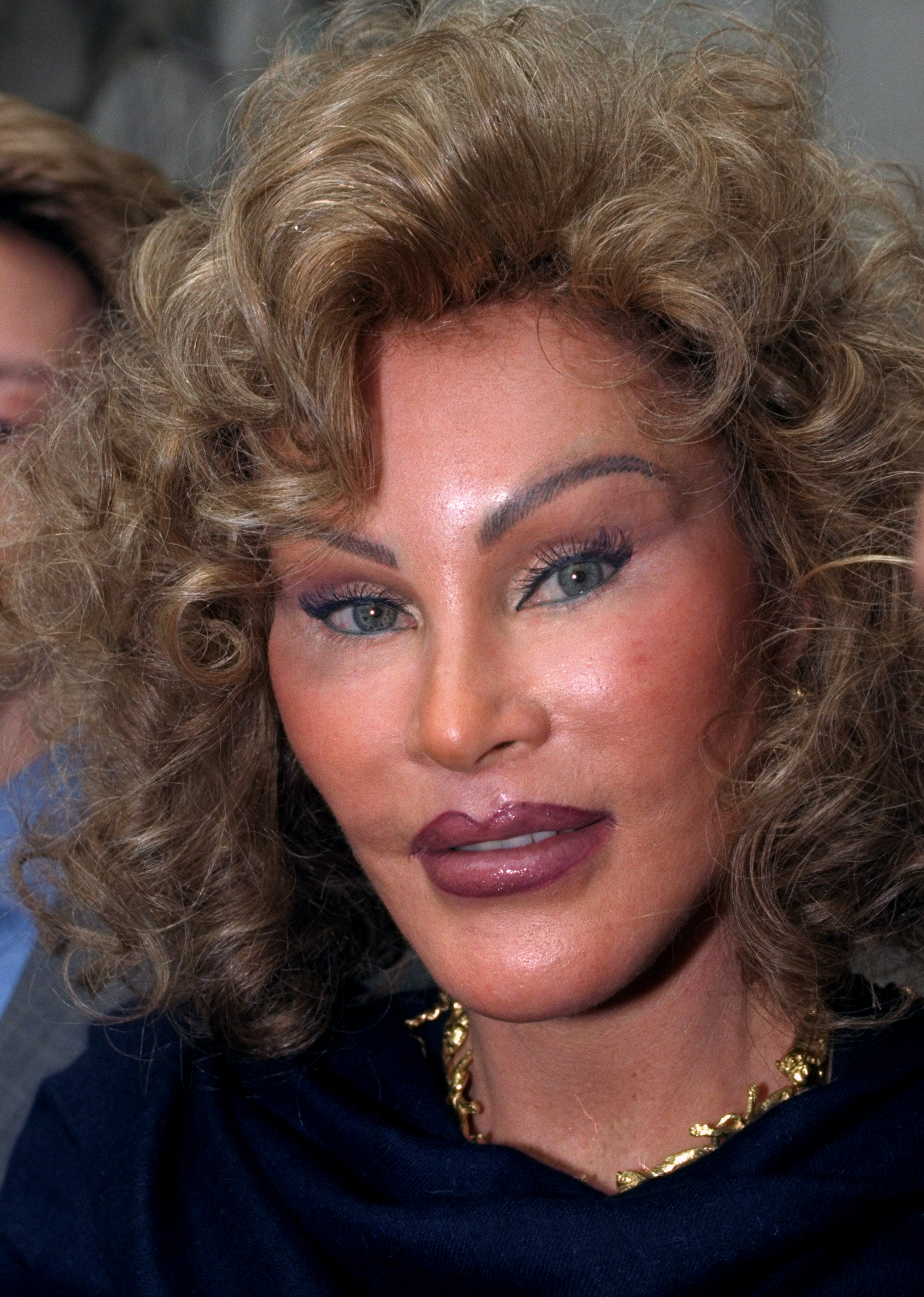 Jocelyn Wildenstein poses for a selfie.